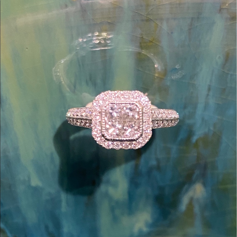 Michael Beaudry 1 CTTW Princess Cut Invisible Ring